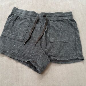 Gray Casual Shorts